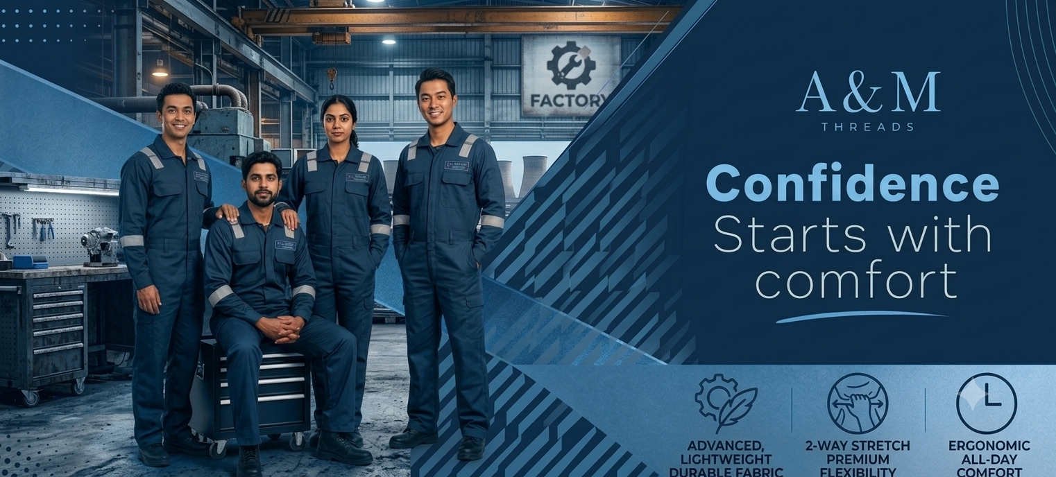 Industrial uniforms and workwear by A&M Threads